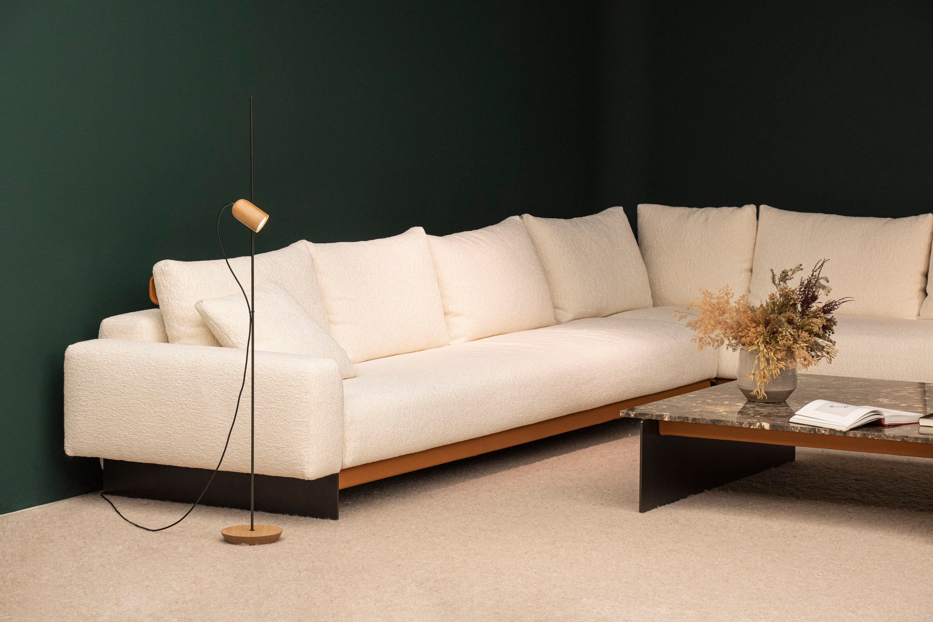 Регулируемый светодиодный торшер из дуба NOMON Onfa ARCH-00123569 - Вид №1