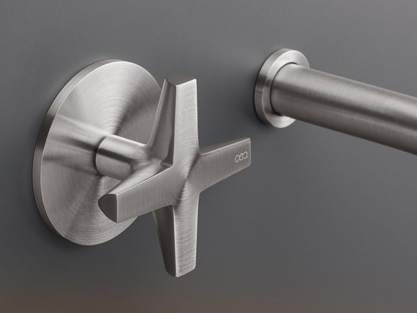 Ceadesign Смеситель для умывальника из нержавеющей стали с гидропрогрессией настенный Cross Crx 09 - Вид №1