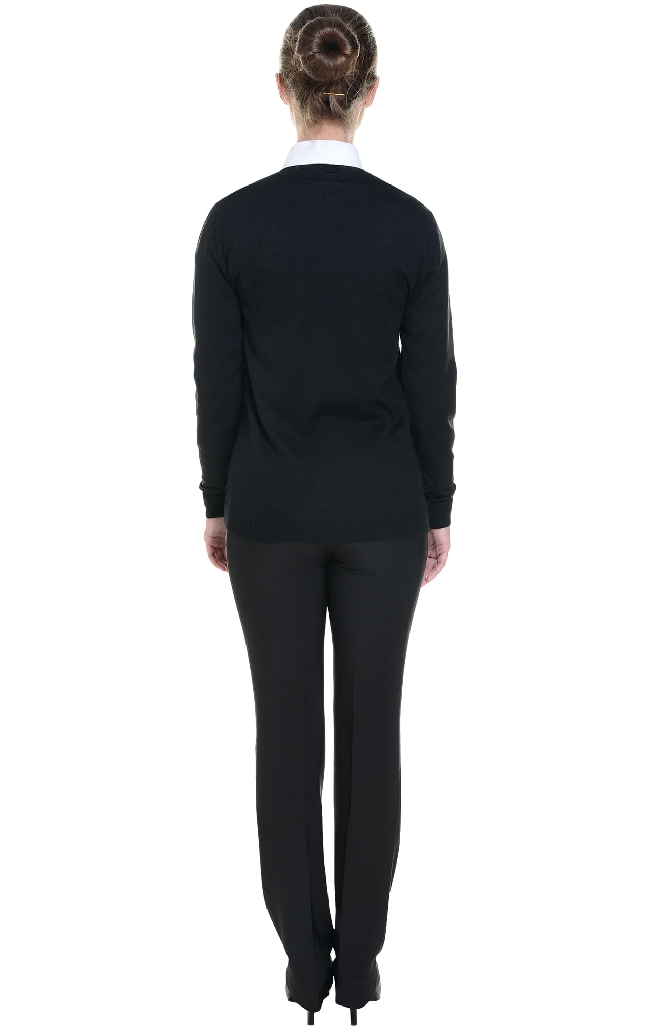 62550 Джемпер женский черный  Толстовки, рубашки, футболки, тенниски  размер 52-54 Спецодежда  - Вид №5