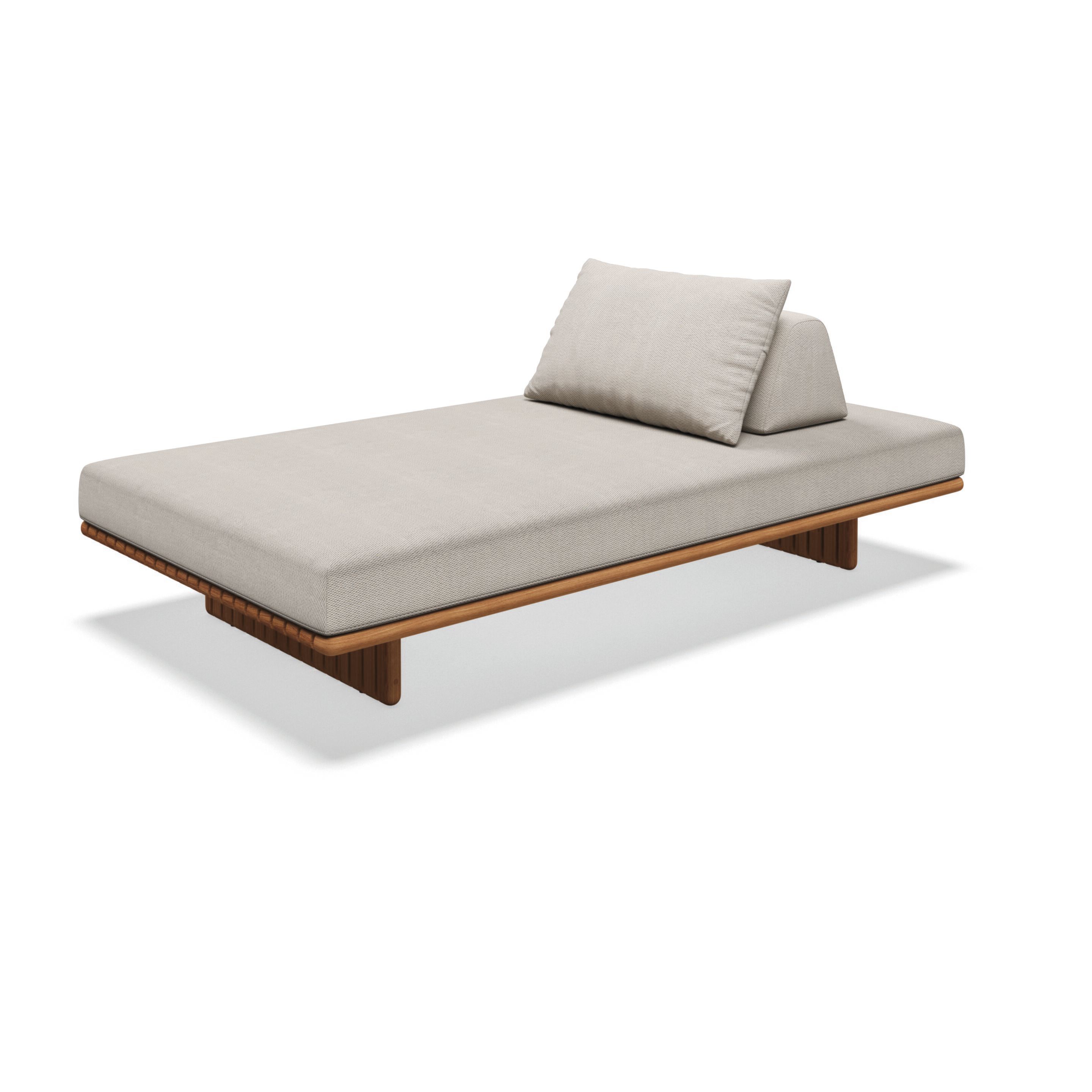 Модульный садовый диван из ткани и тика Gloster палуба ARCH-00059176 - Вид №8