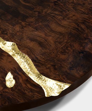 0-030 Центральный стол из орехового дерева Empire Boca Do Lobo  - Вид №13