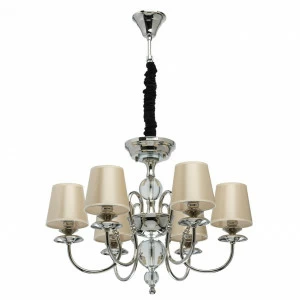 Подвесная люстра MW-Light София 8 355013806 MW-LIGHT ДИЗАЙНЕРСКИЕ, СОФИЯ 187456 Бежевый