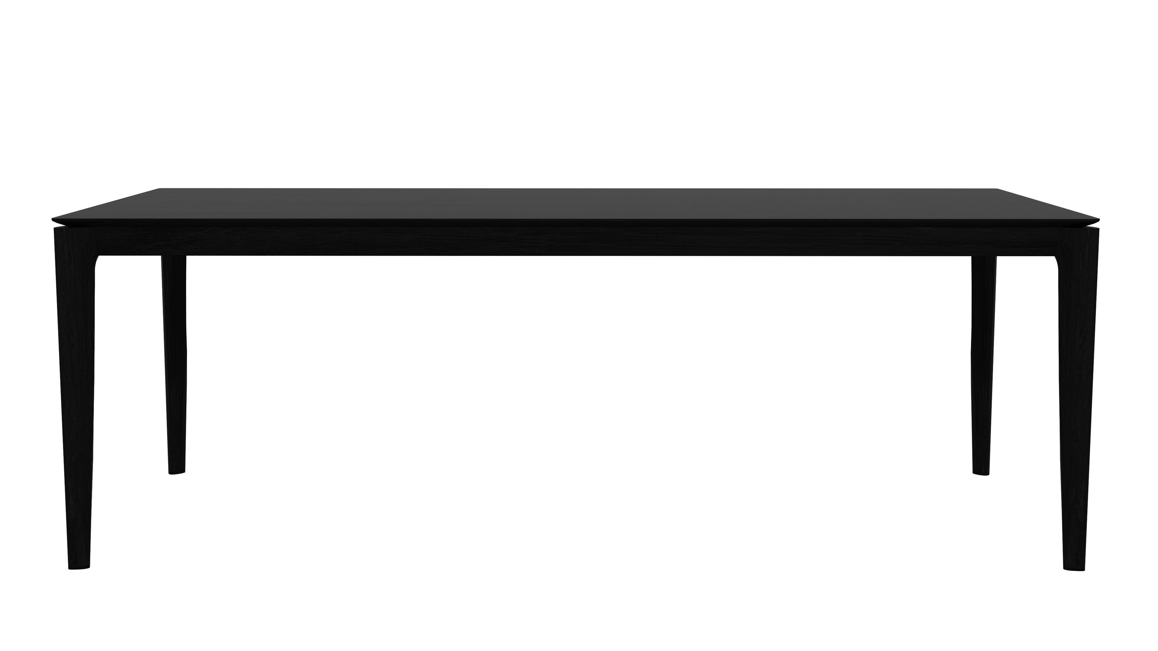 Прямоугольный обеденный стол из дуба Ethnicraft OAK BOK BLACK ARCH-00101142 - Вид №5