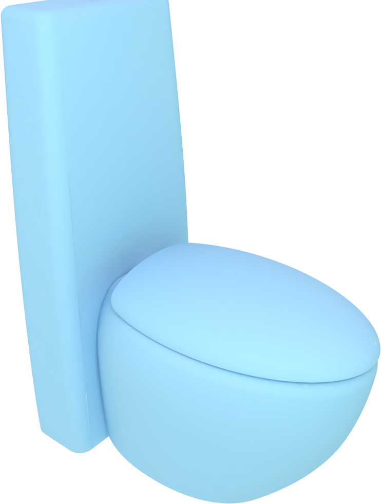 TOWC01-TOCIMBL23 Моноблок унитаз с бачком GSG CERAMIC TOUCH