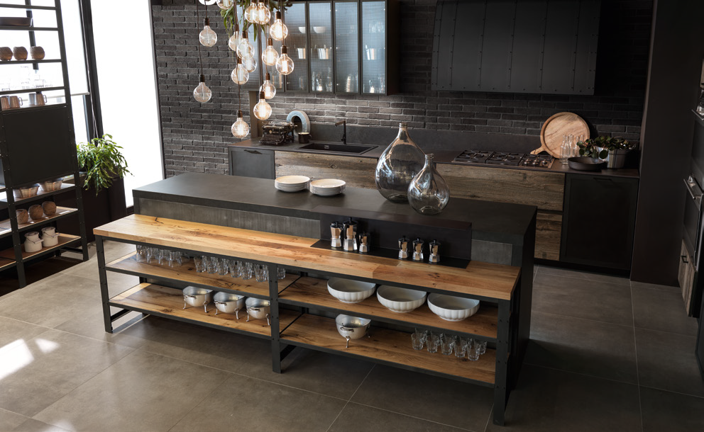 Кухня  ASTER CUCINE FACTORY-4 - Вид №1