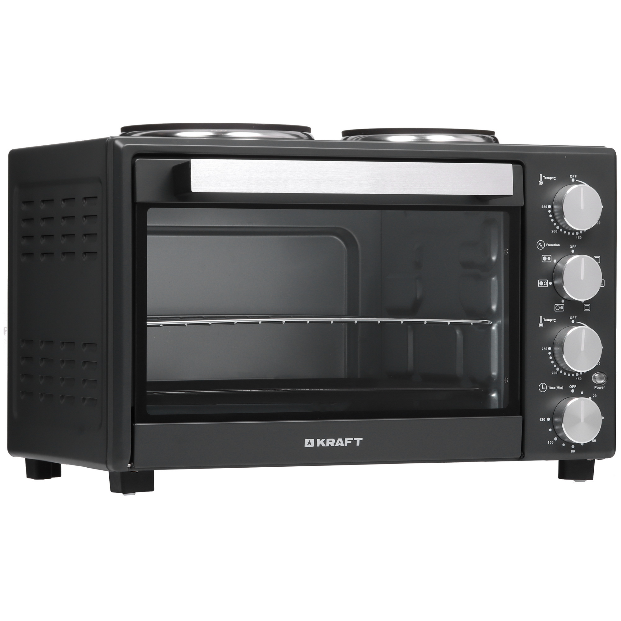 9080984 Мини-печь Kraft KFC-MOHP 380 HDGR серый STDN-0147628 - Вид №1