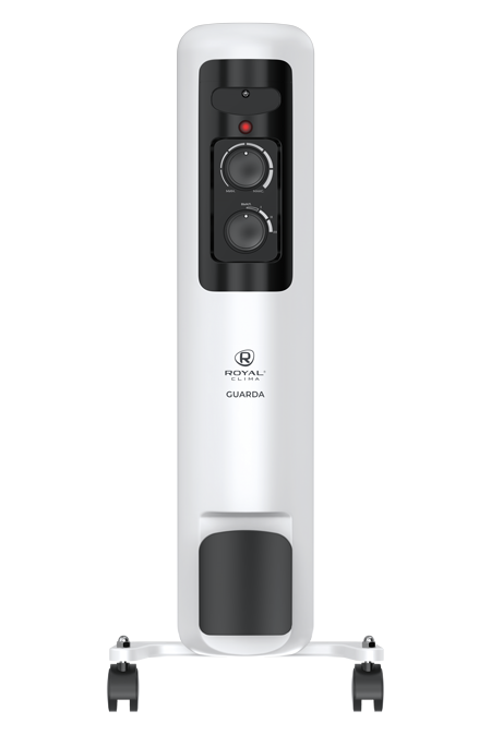 9297226 Масляный обогреватель Royal Clima GUARDA ROR-GU5-1000M белый STDN-0060079 - Вид №1