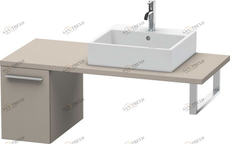 XL543001414 Шкафчик для консоли X-Large #XL5430 300 x 548 мм Терра, декор Duravit