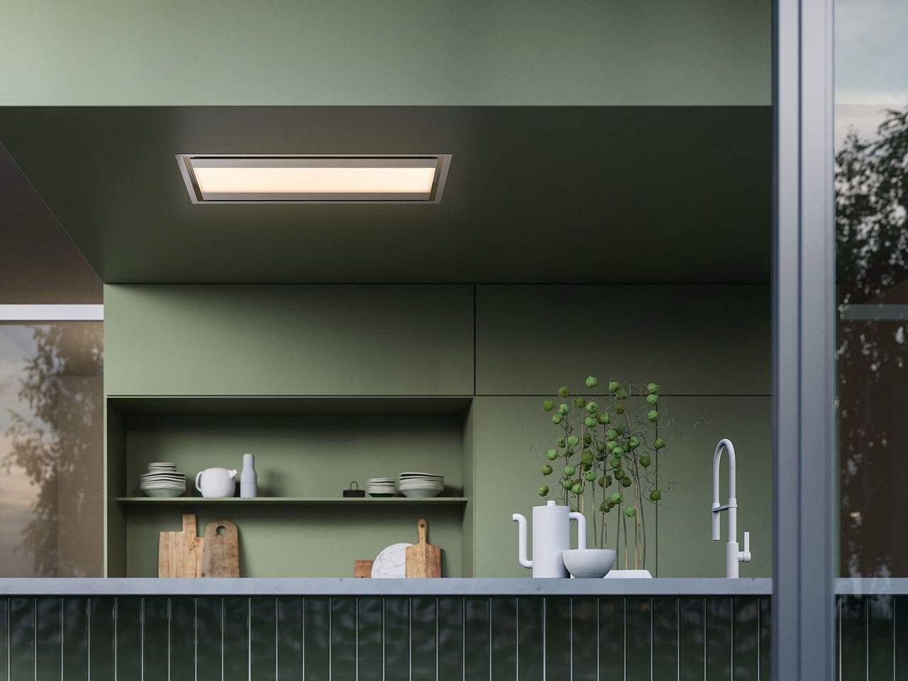 Вытяжка из нержавеющей стали Falmec дизайн ARCH-00109860