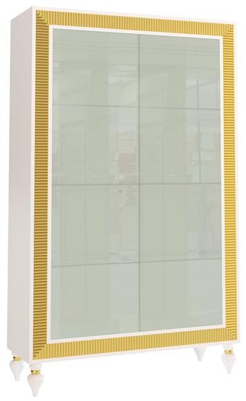 Jetclass Лакированная витрина из дерева и стекла Honey Shn211a - Вид №1