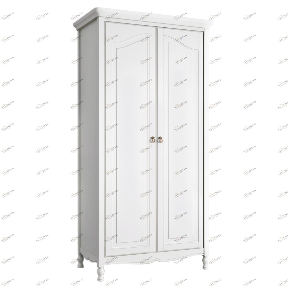 Шкаф распашной в спальню с 2 дверцами молочный Villar KREIND VILLAR 00-3880074 Молочный Santreyd 