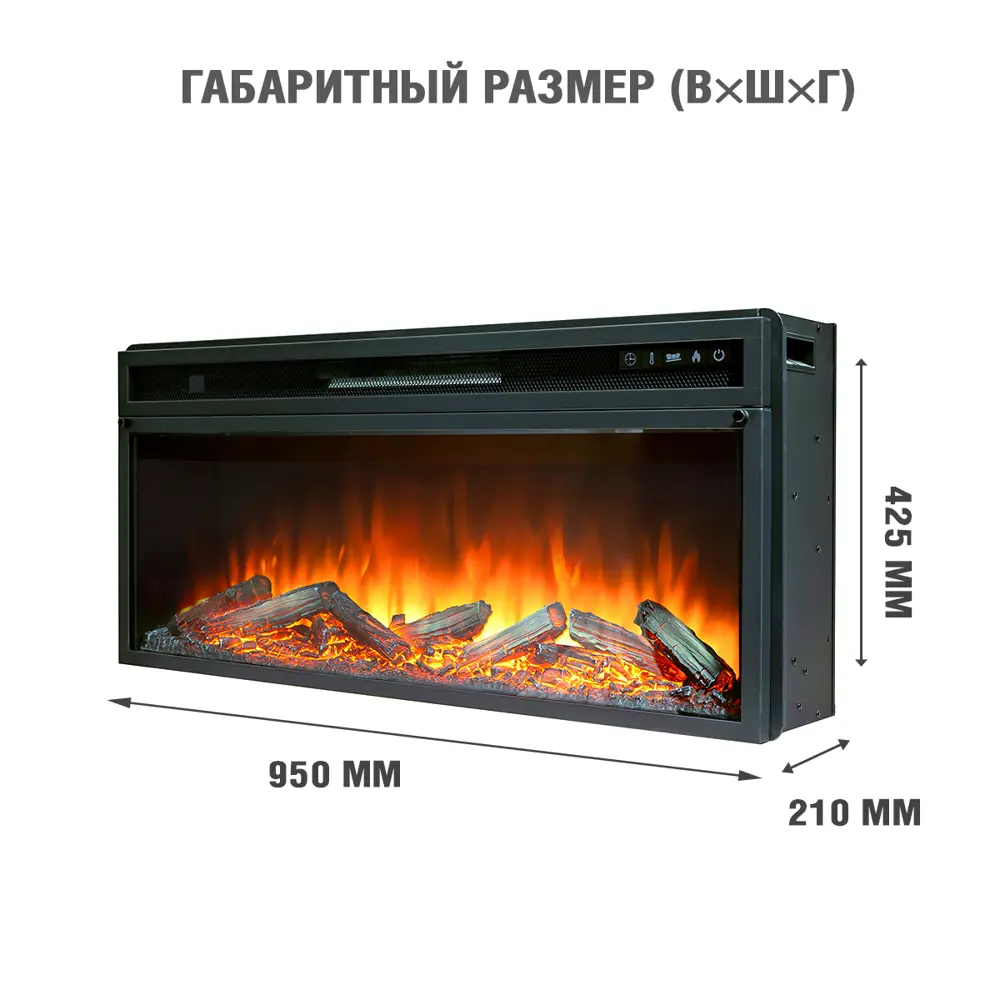 Каминокомплект Royal Flame Line разборный под V42 Vision 42 LOG LED 1.5 кВт 89396871 STLM-2123376  - Вид №2