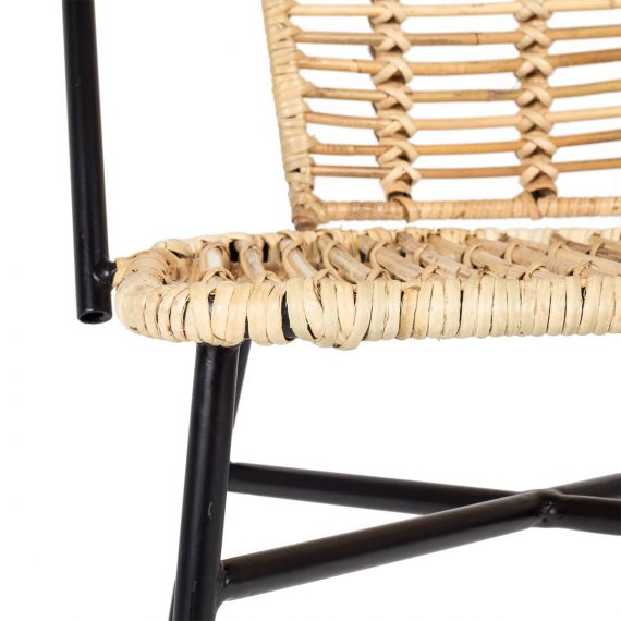 080245 Стул из тростника и ротанга Francisco Segarra Bahrain Santreyd  - Вид №3