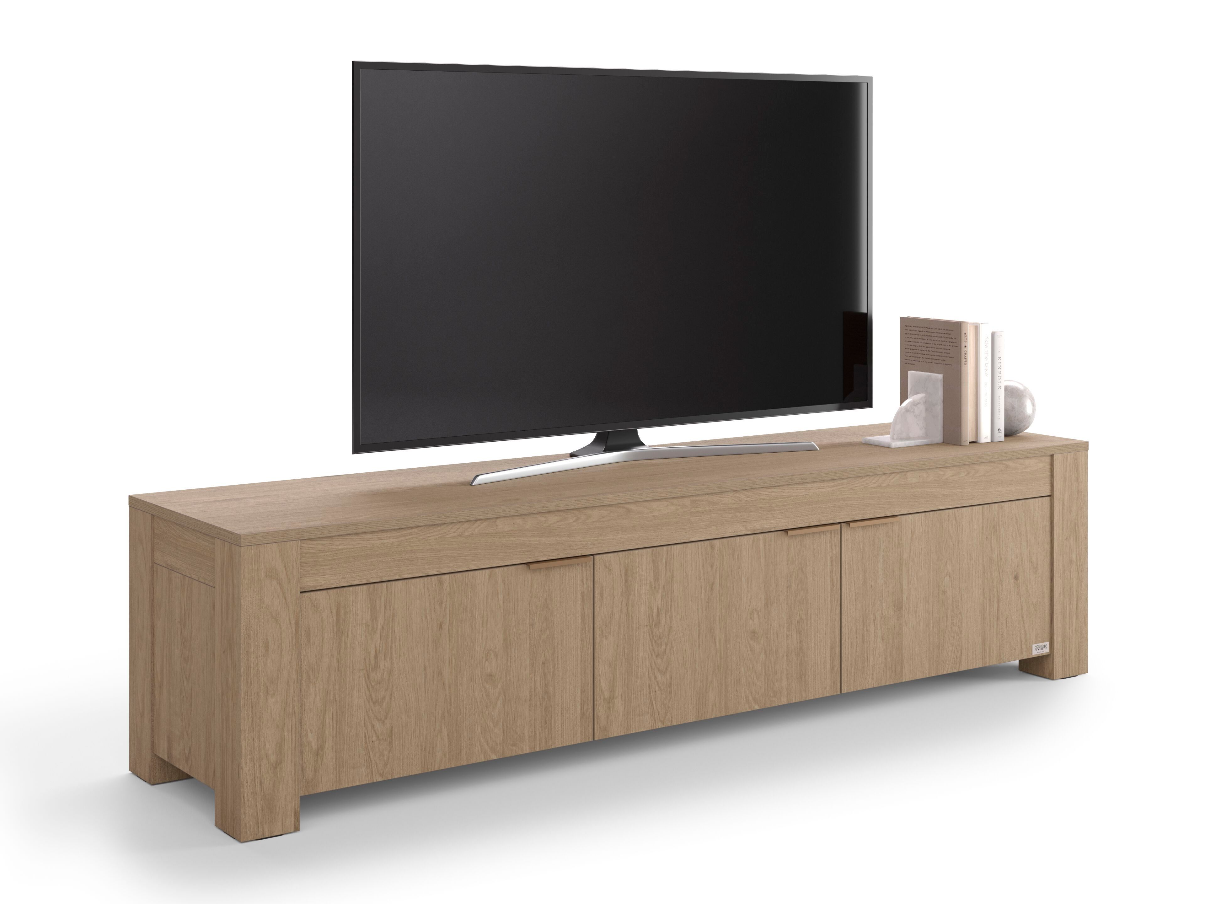 Дубовый ТВ-шкаф с распашными дверцами Mobili Fiver Rachele ARCH-00112613 - Вид №1