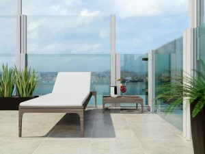 Protezioni Забор с вертикальными раздвижными стеклянными панелями Pareo