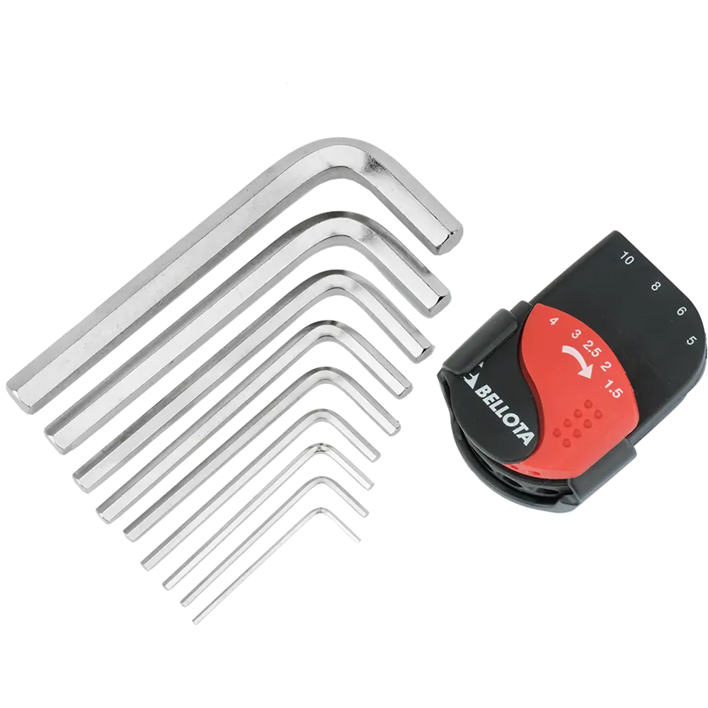 Профессиональный набор имбусовых ключей Bellota 6458-9N, 9 предметов 82089817 STLM-0018864