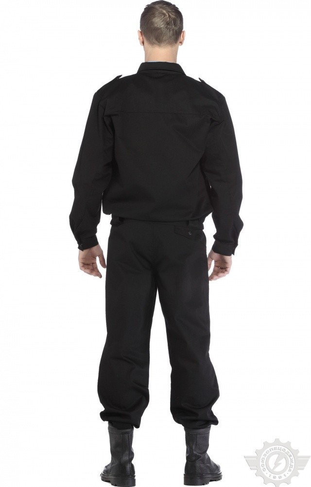 61520 Костюм "Страйк" летний черный  Одежда для охранных структур  размер 56-58/182-188 Спецодежда  - Вид №7