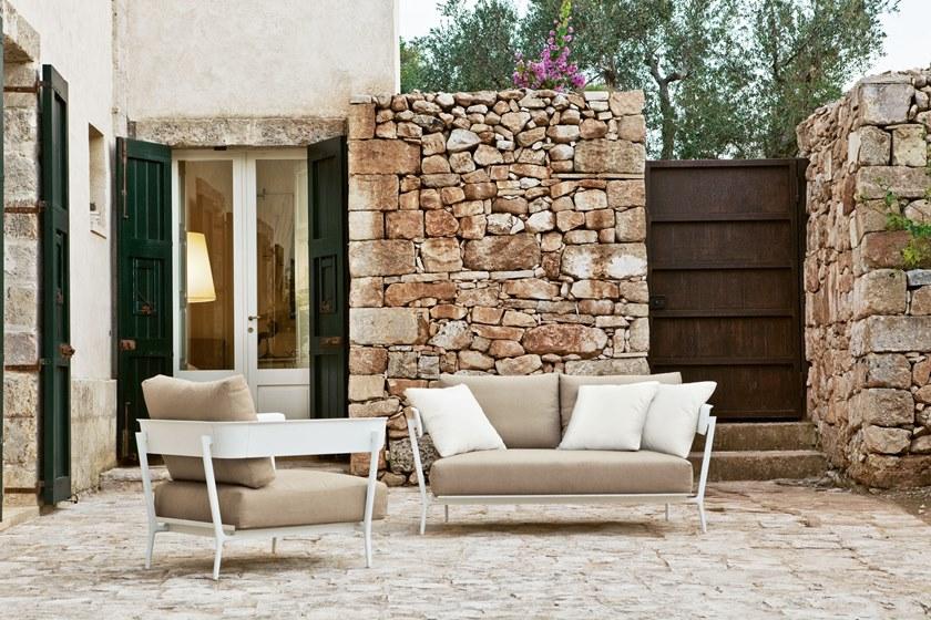 FAST Низкий садовый стол из алюминия Aikana 270 - Вид №6