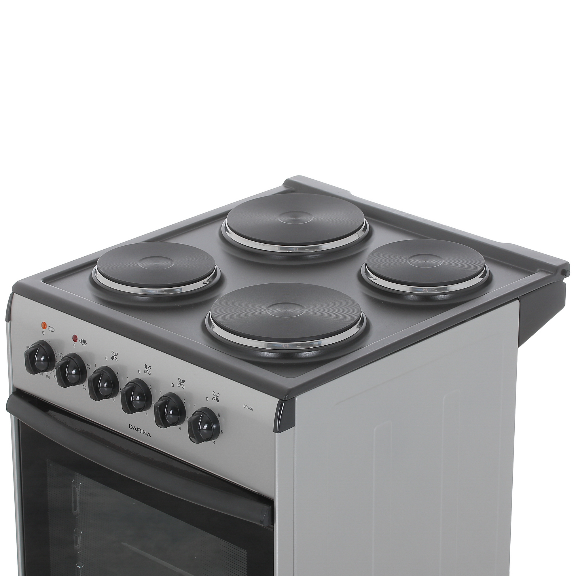 9934918 Электрическая плита DARINA E 3406 S серебристый STDN-0118806 - Вид №7