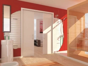 PROTEK® Ответная рама для раздвижных дверей с проходом для труб Magic box®