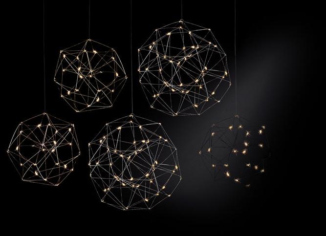 Quasar Металлический светодиодный подвесной светильник ручной работы Cosmos sun-id-1406107 - Вид №1