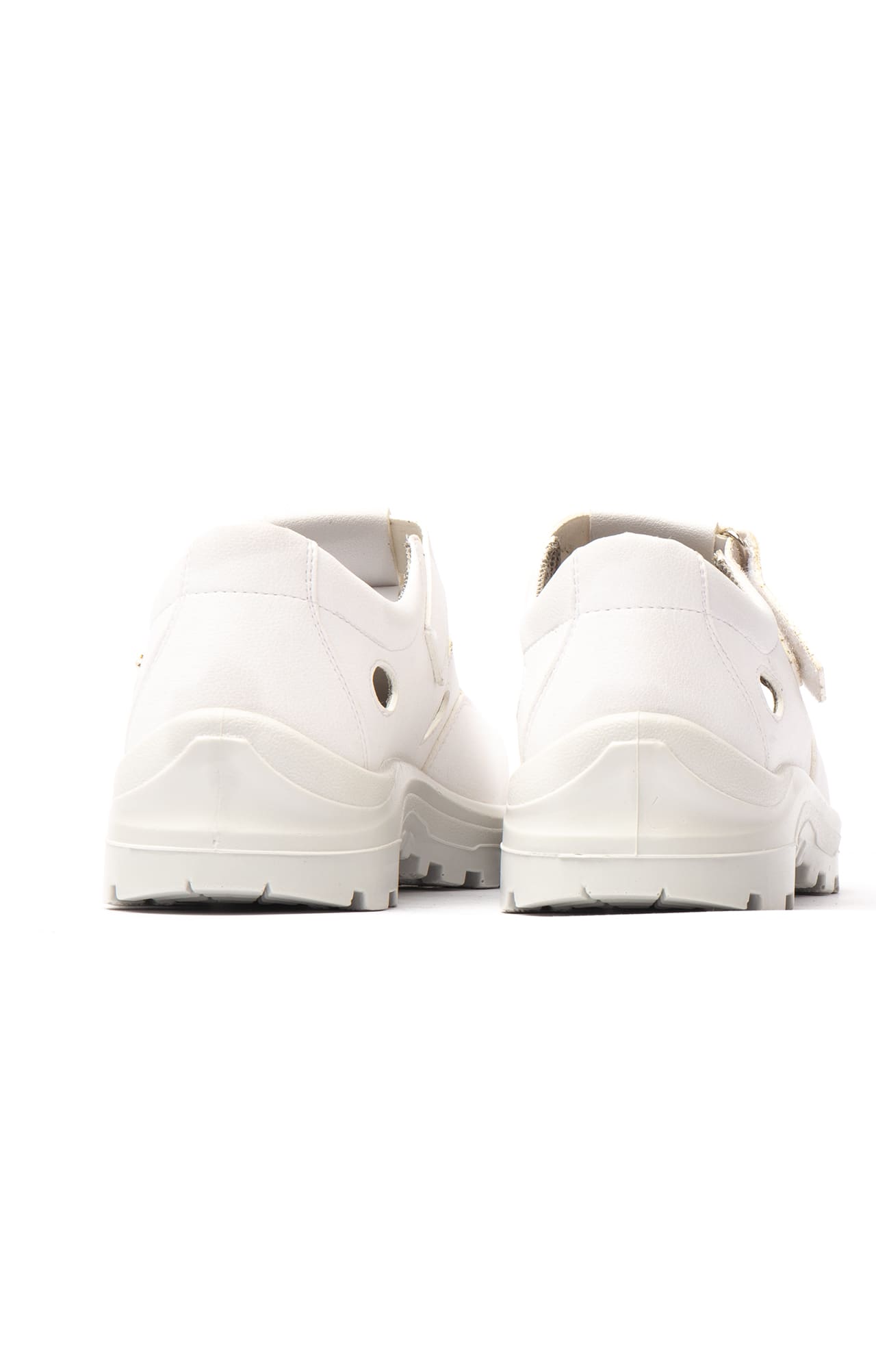 5033259 Полуботинки АЛМИ с перфорацией с металлическим подноском арт 80302 011600 белые  Одежда для поваров  размер 46 Спецодежда  - Вид №1