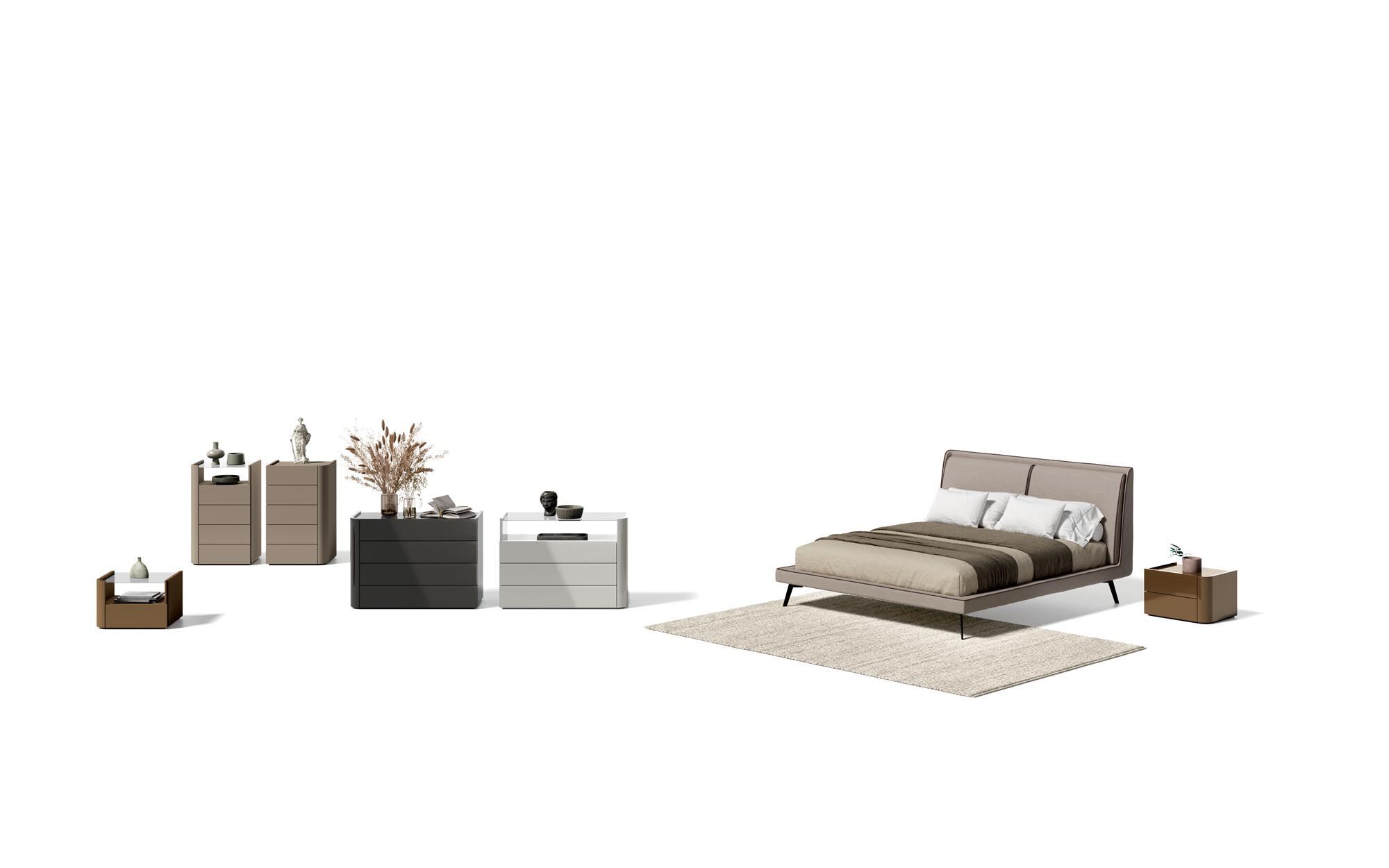 Деревянный и стеклянный комод Guzzini & Fontana Page ARCH-00082736 - Вид №3