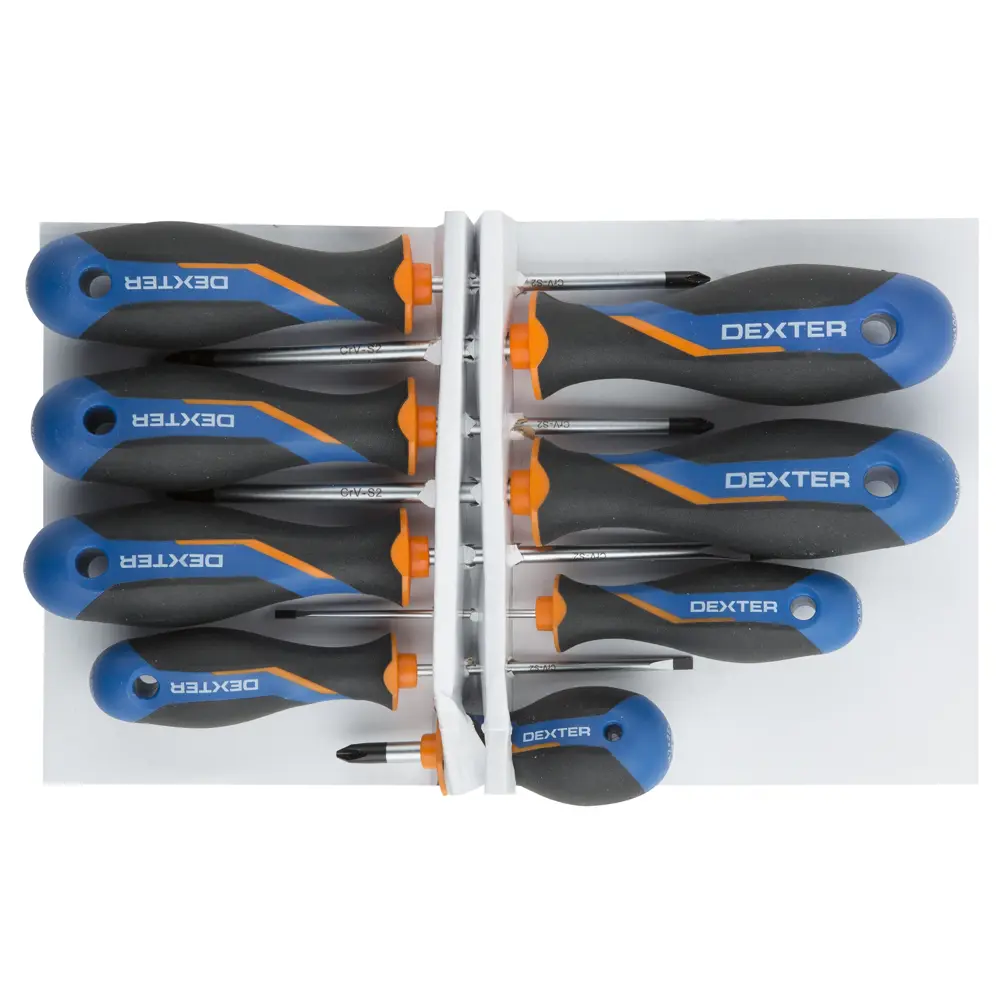 Набор отверток Dexter 8 предметов с разными насадками 18147641 STLM-0845653 - Вид №13