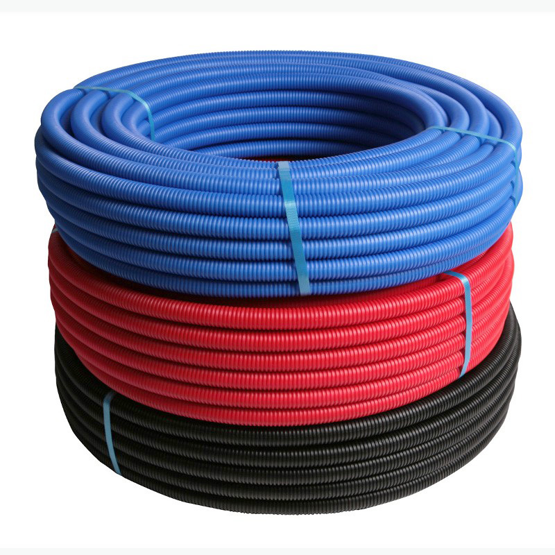 Труба металлопластиковая RIXc HENCO в гофре 16х2мм бухта 100м красная 100R16MR