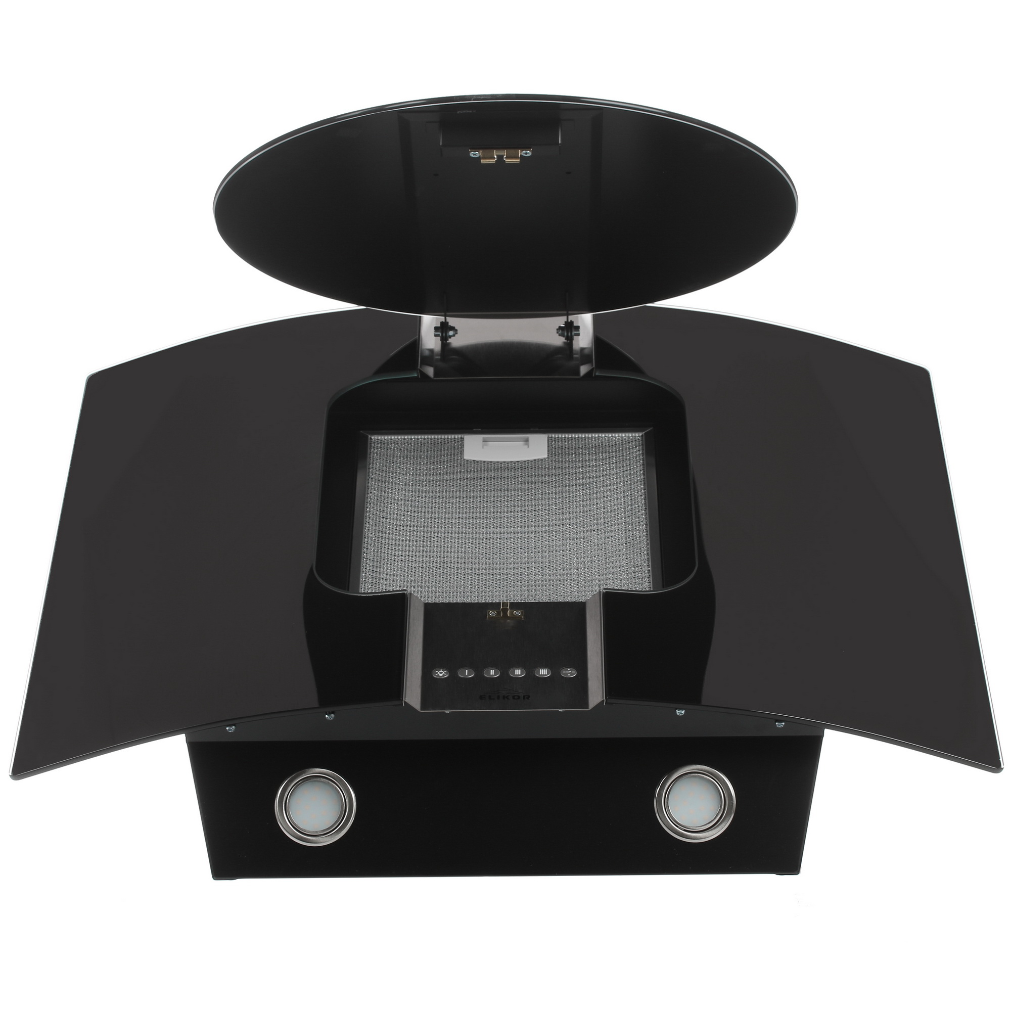 8192990 Вытяжка наклонная ELIKOR Графит 80Н-700-Э4Д черный/серебристый STDN-0099960 - Вид №7