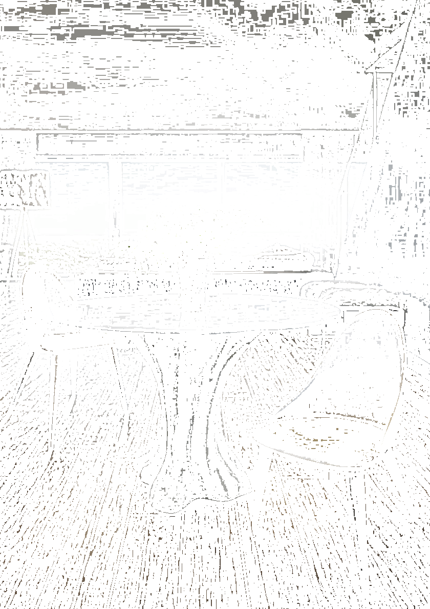 KARPA Круглый стол из стекловолокна Calypso K1140 - Вид №1