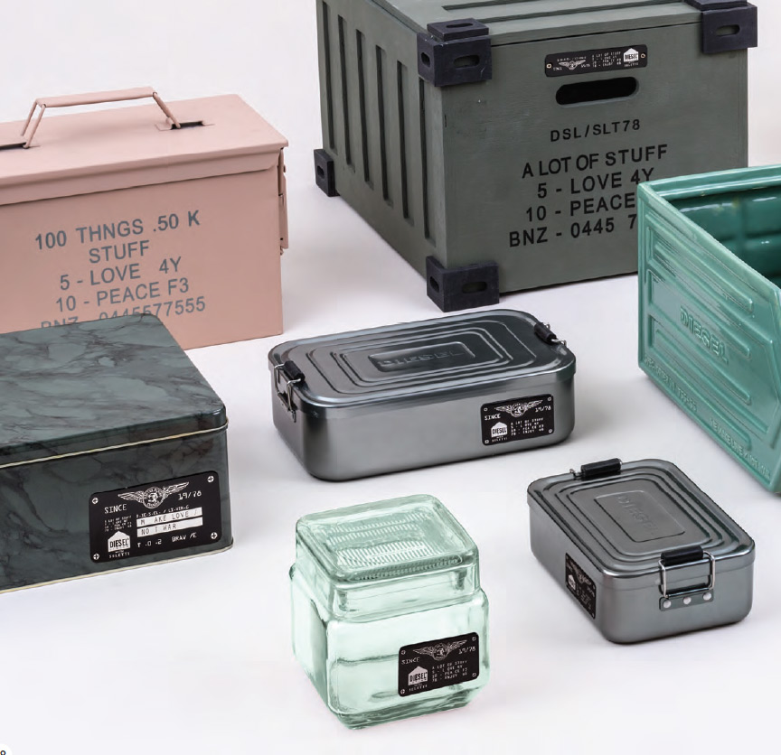 Органайзер металлический 14,6х22,9 см серый Bento B SELETTI  00-3882485 Серый  - Вид №1