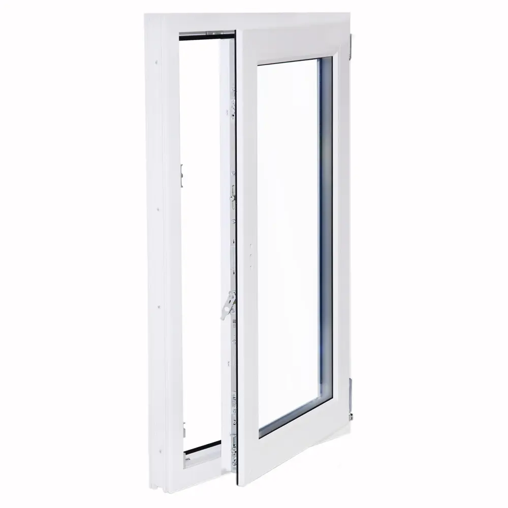 Окно пластиковое ПВХ Deceuninck одностворчатое 900x600 мм (ВхШ) правое однокамерный стеклопакет белый/белый STLM-2131177 - Вид №2
