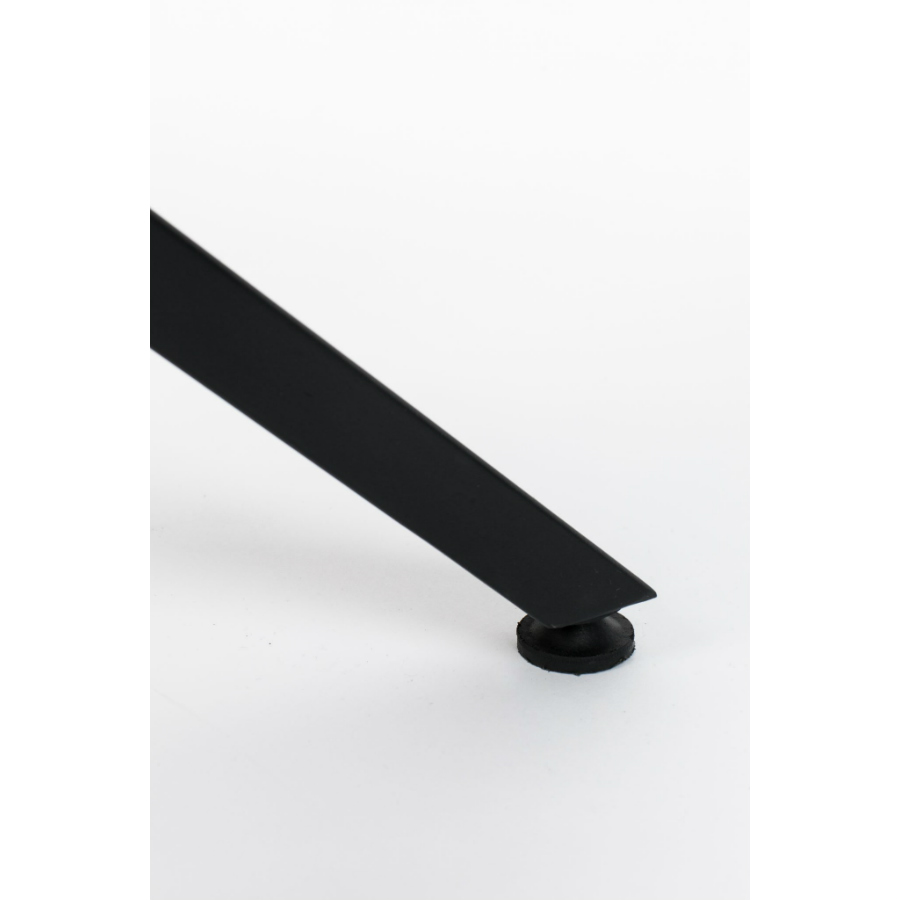 Стол Maze, круглый, черный White Label Living 2100084 - Вид №5