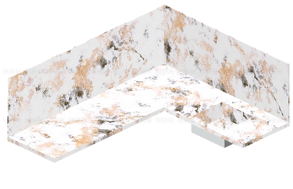 Столешницы для кухни - Натуцци марбело / 20 мм LIGRON LIST219 1885 - Вид №3