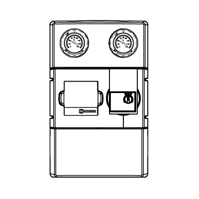 6100 04 00 GDA112Насосные группы » Esbe серии GDA100  - Вид №1