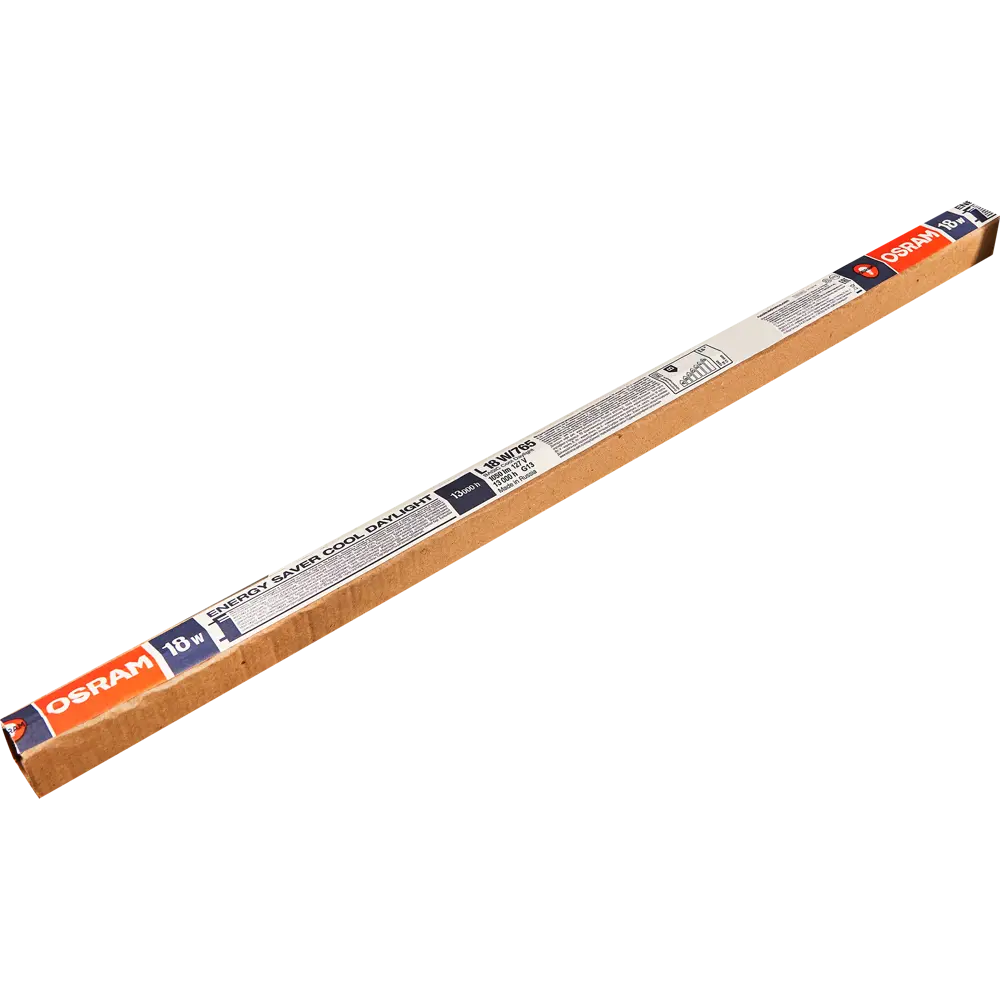 Линейная люминесцентная лампа Osram T8 G13 18W холодный белый свет 12215543 STLM-0001822 - Вид №3