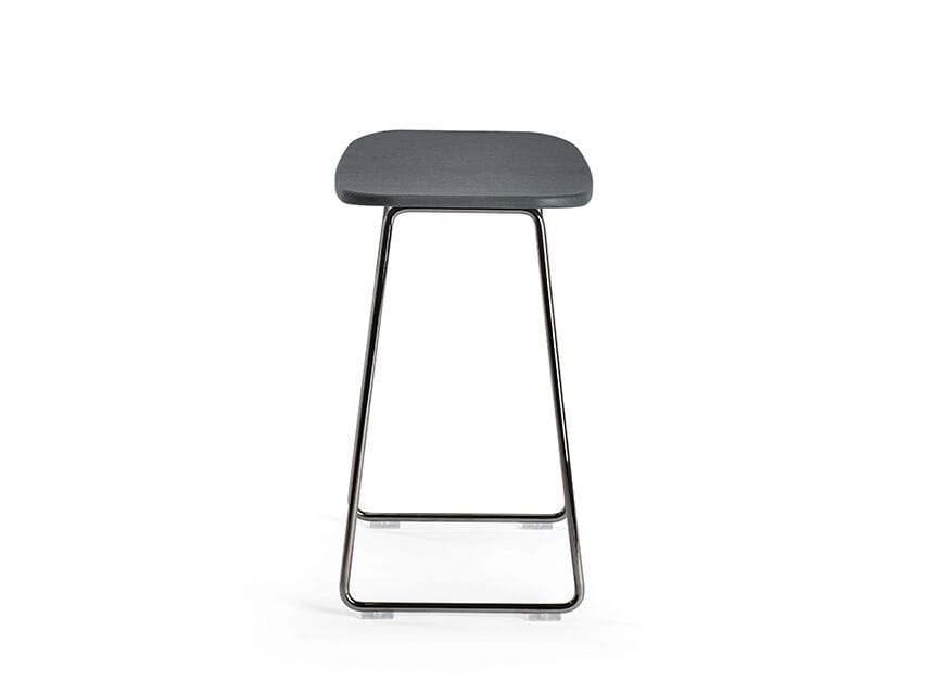 Низкий стул из стали и дерева Infiniti Klejn ARCH-00072055 - Вид №2