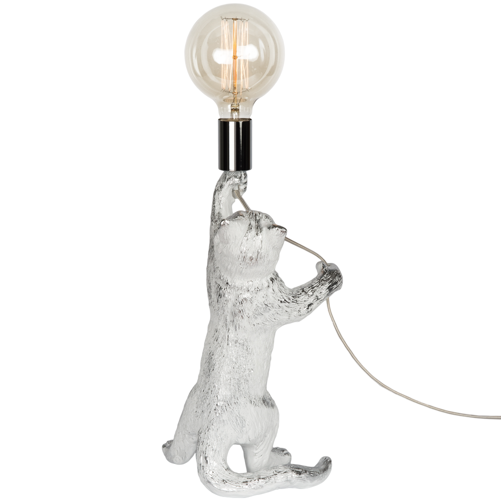 32130 Настольная лампа Кот Мэдисон Белый BOGACHO 4627196591226 - Вид №3