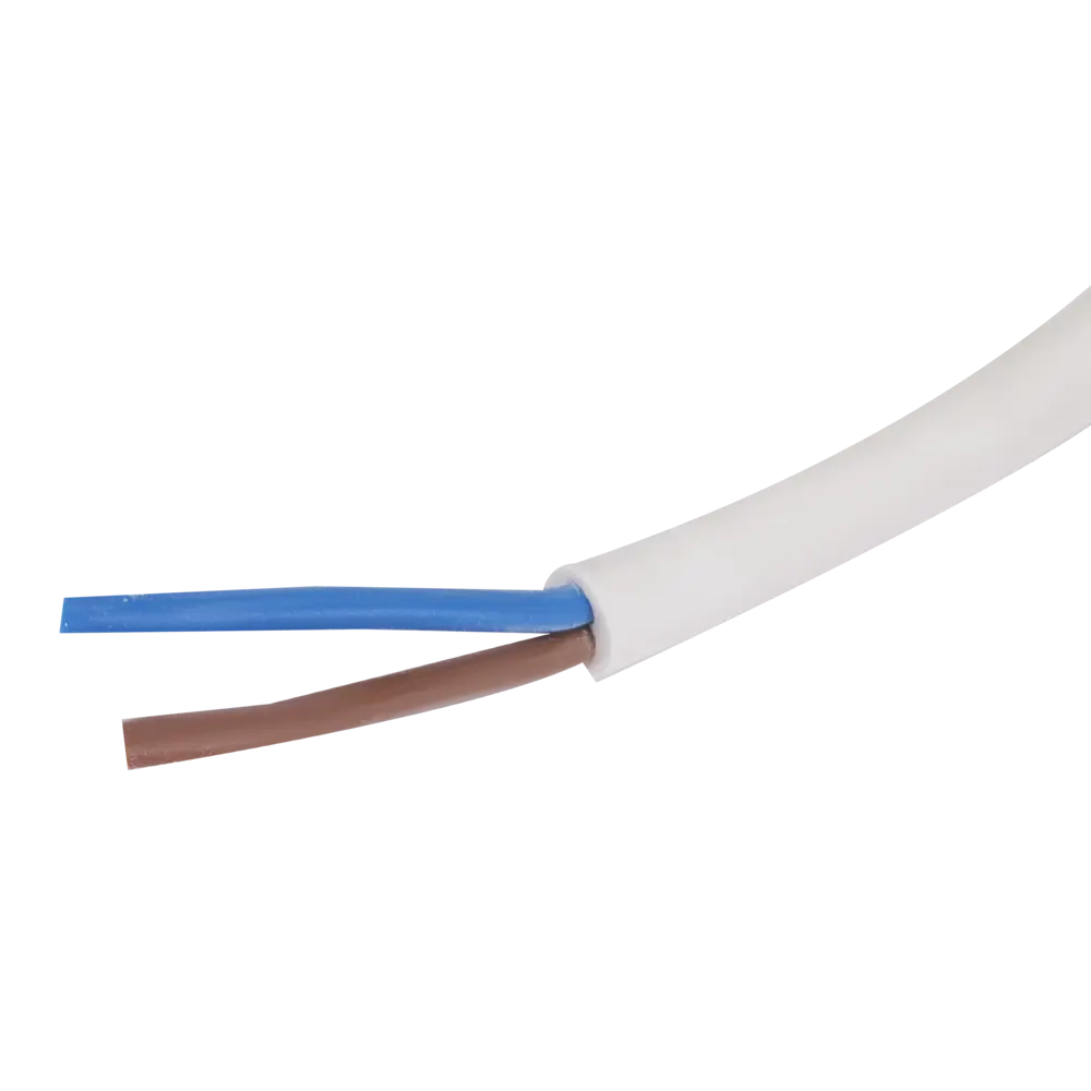 Провод Electraline ПВС 2х0.75, 100 м, ГОСТ 82034951 STLM-2124826 