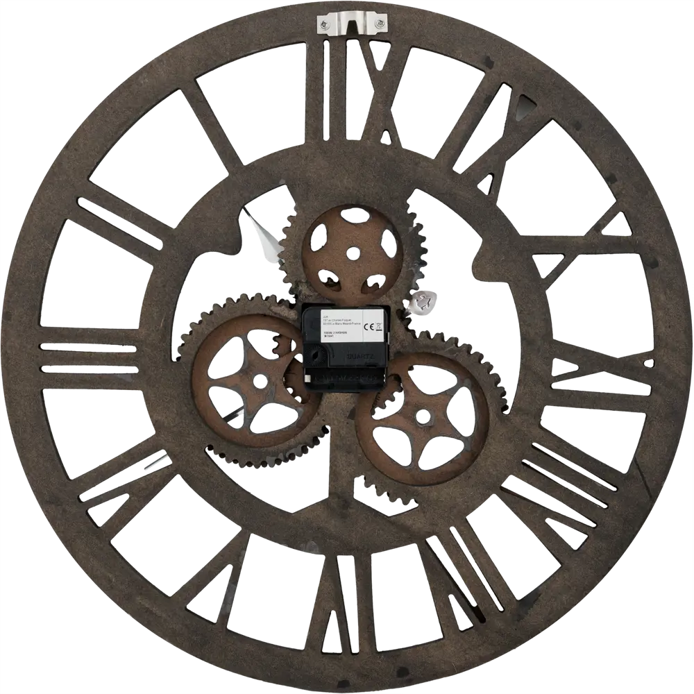 Часы настенные круглые 45 см чёрные 82674415 STLM-2094110 Atmosphera Retro - Вид №1