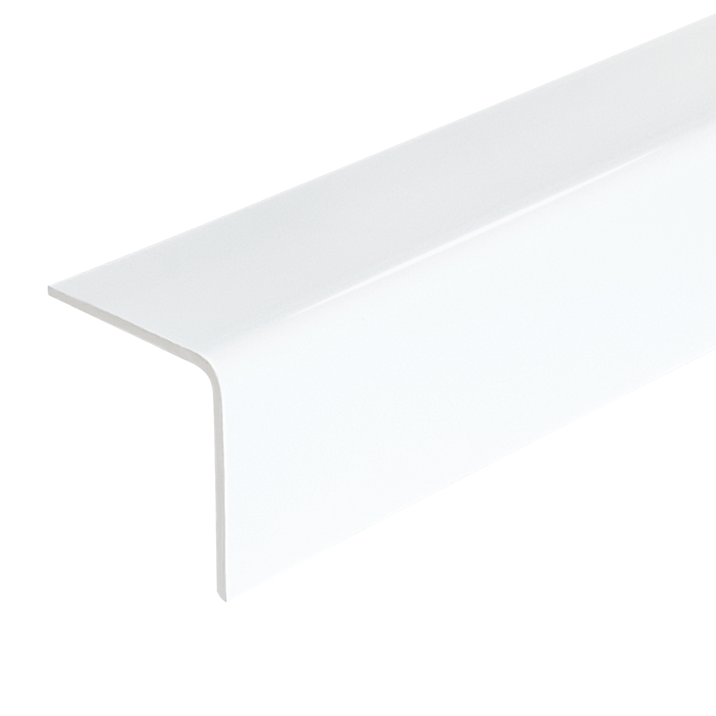 82638729 Уголок ПВХ наружный 30x30x2700 мм керамика белый STLM-0032577 Santreyd 