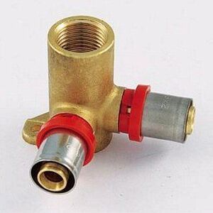 Тройник настен. BP 16х1/2"х16 пресс TIEMME