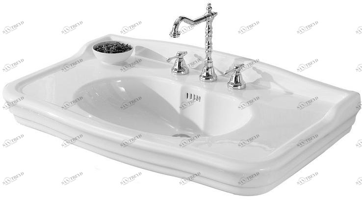 Imp4371301 Подвесная раковина настенная овальная Olympia Ceramica IMPERO белая