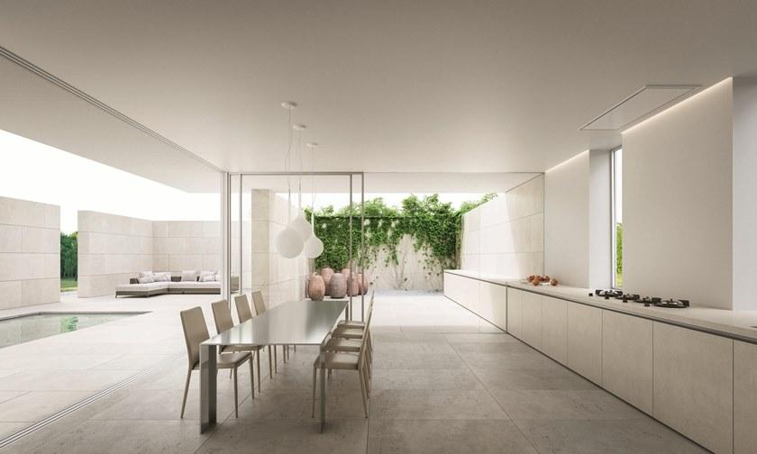 Elmar Линейная кухня со встроенными ручками Easy sun-id-1451502 - Вид №2