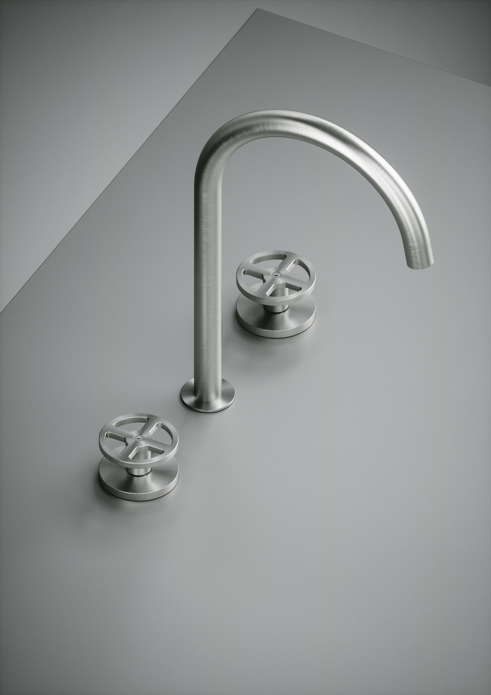 Valvola02. 20 32В. Смеситель с тремя отверстиями Quadrodesign 20 32V - Вид №3