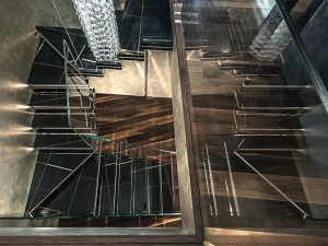 Officine Sandrini Открытая лестница из мрамора