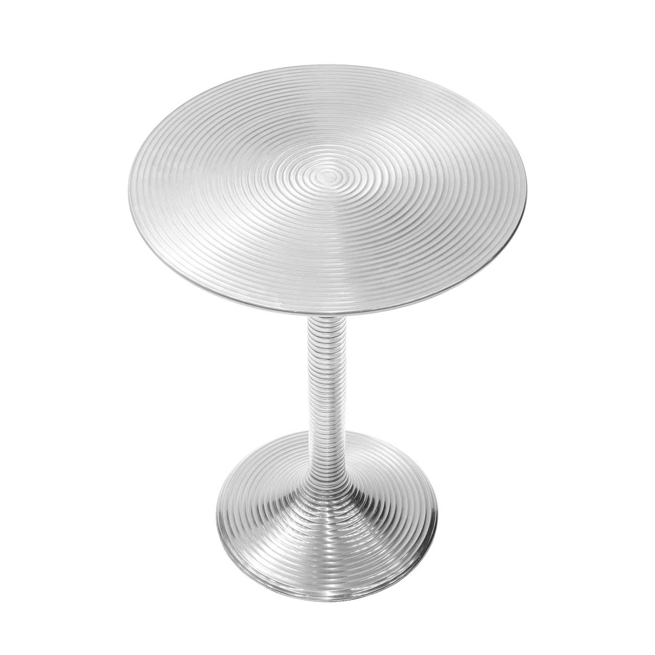 450266-02 ABHIKA СТОЛ KAMPAI H50 D38 SILVER  - Вид №3