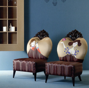 Кресло TIZZI CREAZIONI CR/3801