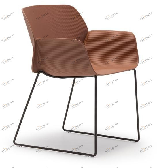 Andreu World Пластиковый садовый стул с подлокотниками Nuez outdoor sun-id-1449317